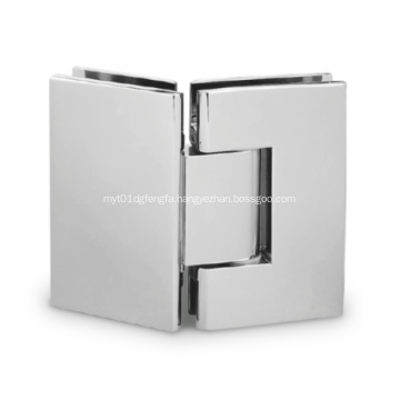 Heavy Duty 135-Degree Glass to Glass Shower Hinge